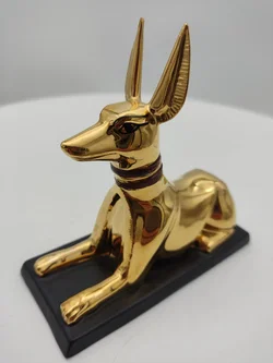 Anubis 'The jackal god' Porzellan & Zertifikat von Franklin Mint | Limitierte Rarität - Bild 2