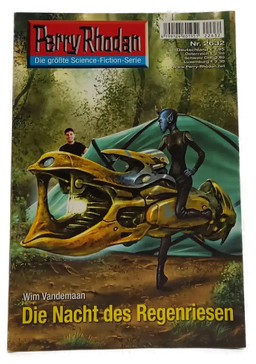  Romanheft Perry Rhodan Die Nacht des Regenriesen Erstauflage Nr.2632 - Bild 1