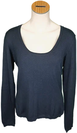 s.Oliver Damenpullover dunkelblau Gr. M