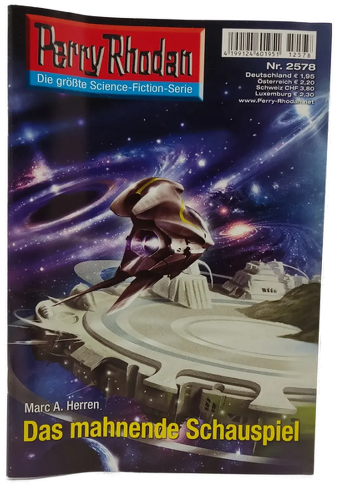 Romanheft Perry Rhodan Das mahnende Schauspiel Erstauflage Nr. 2578 - Bild 2