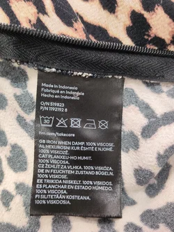 Damenrock H&M Animal Print Viskose | Sommerleicht - Bild 5