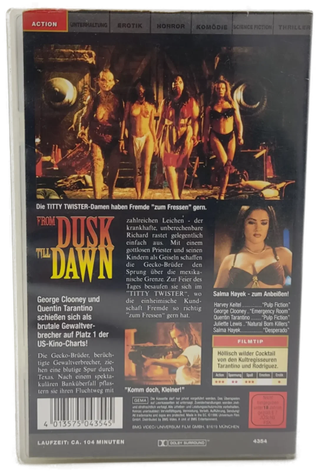 BMG Video From Dusk Till Dawn Videokassette – Bild 2