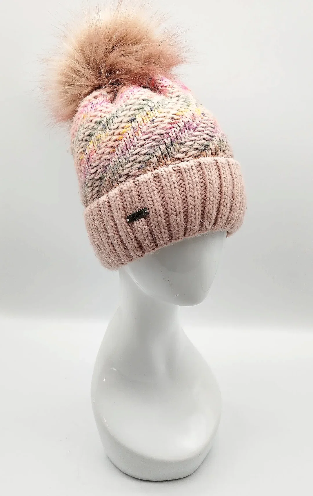 Faera, Bommelmütze, rosa  – Bild 1
