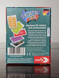 Gegenteil Spiel - Gesellschaftsspiele - Noris – Vorschau 2