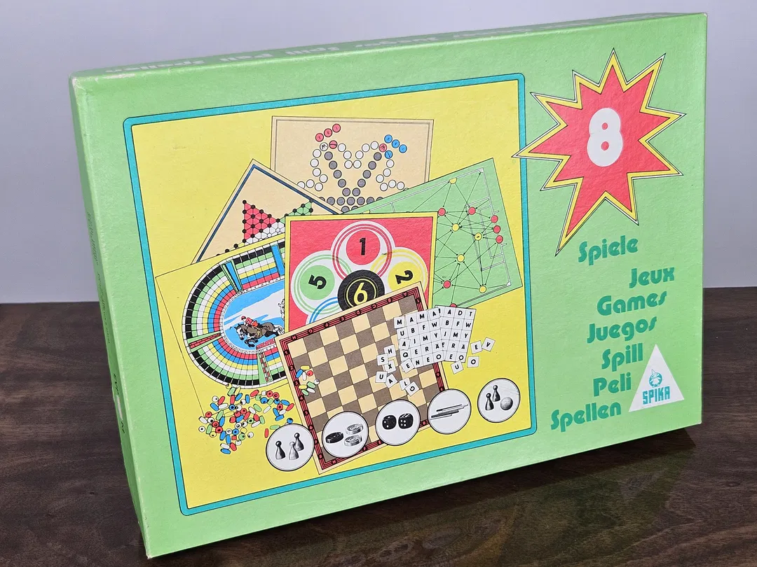 8 Spiele - Vintage Gesellschaftsspiele - SPIKA  - Bild 4