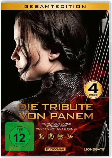 Die Tribute von Panem Gesamtedition 4 DVDs - Bild 1