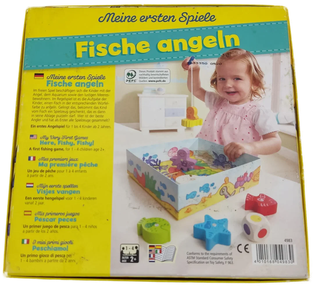 Spiel "Fische angeln", bunt – Bild 2