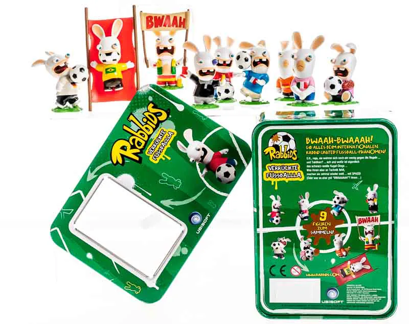 Rabbids verrückte Fussballla WM 2014 Metallbox - Bild 4