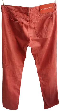 BALDESSARINI Herrenjeans, orange - Gr. 54 - Bild 2