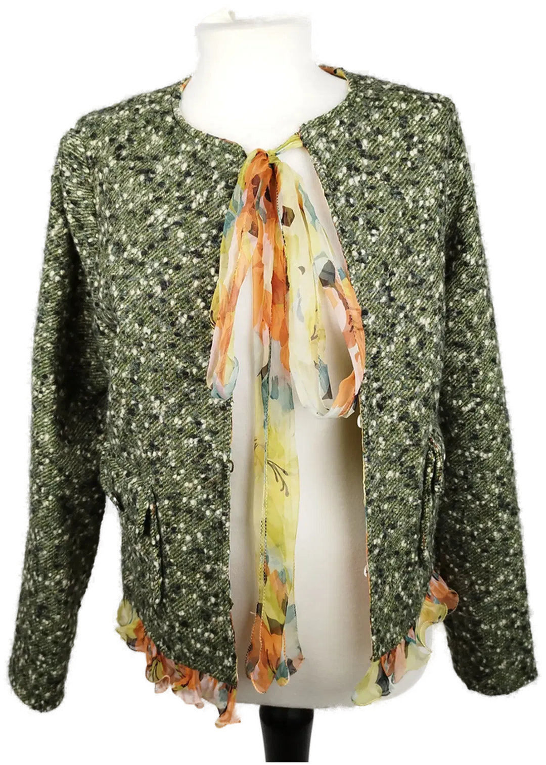 Bemusterte Dolce Gabbana Jacke - Gr. XS/S  - Bild 1