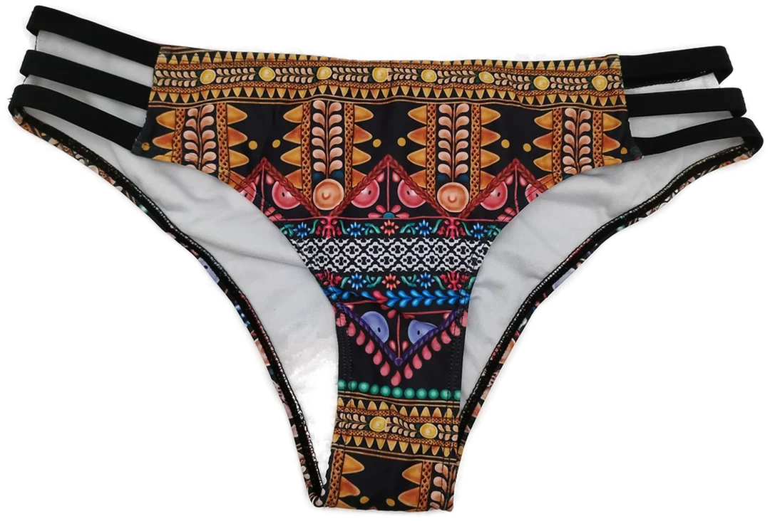 Bemusterter Schwimm-Slip - Gr. 42 / Stylisch - Bild 1