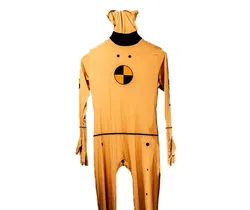 Crashtest Dummy Morphsuit Fasching Feier Party Größe L - Bild 2