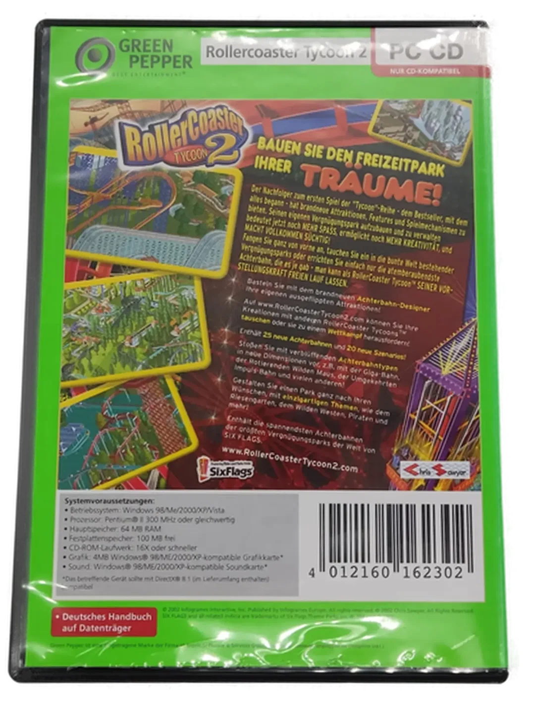 PC Game CD-ROM Rollercoaster Tycoon 2 – Bild 2