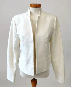 NAF NAF Damenblazer cremeweiß - Gr. 38 - Bild 1