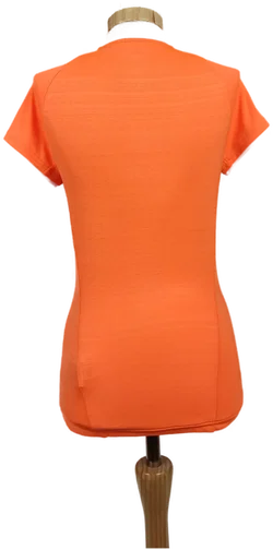 Adidas Damen T-Shirt orange Gr. XS (30/32) - Bild 3