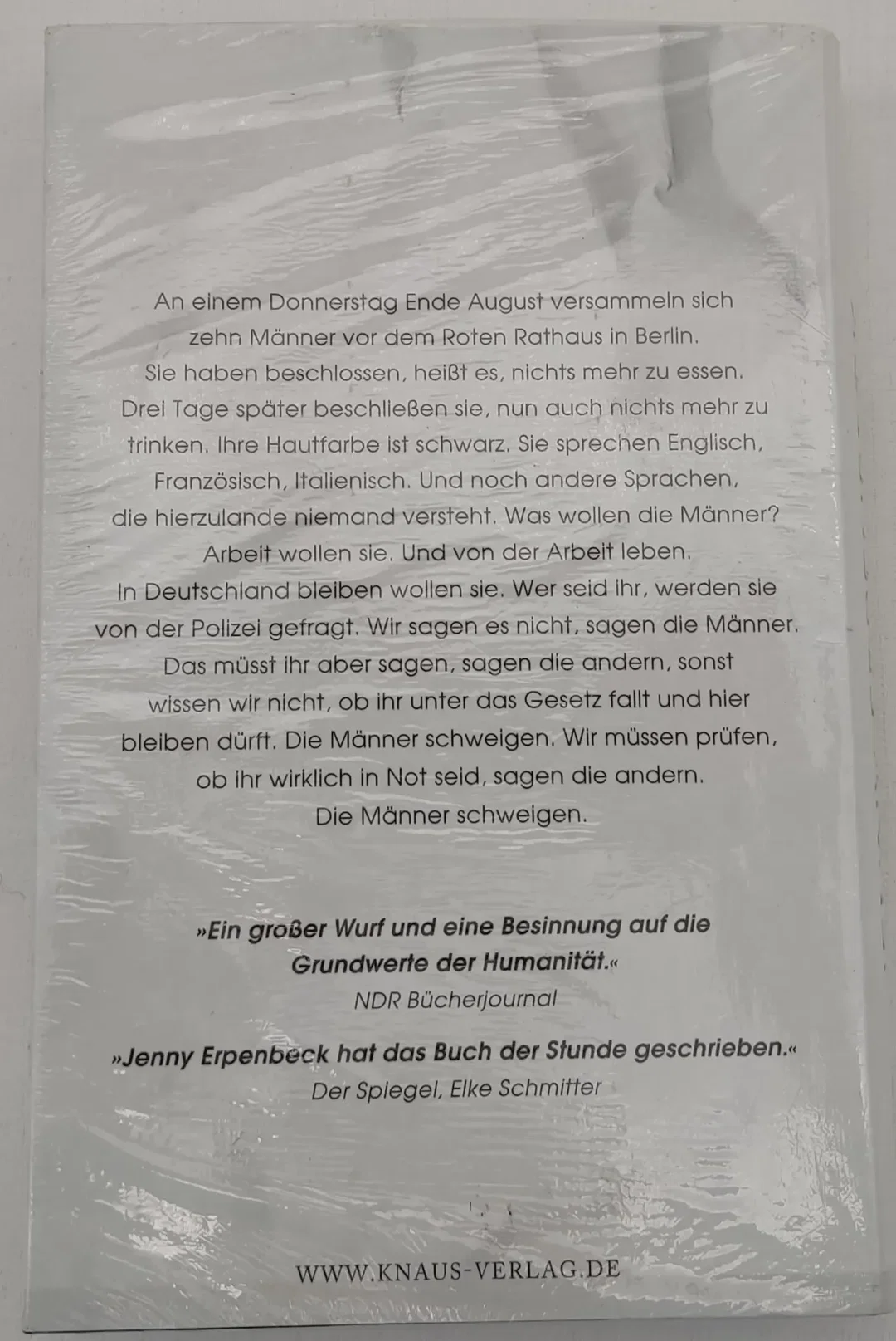 Gehen, ging, gegangen - Jenny Erpenbeck – Bild 2