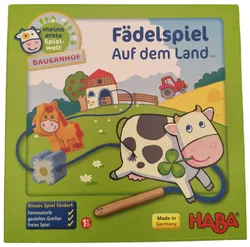HABA Fädelspiel "Auf dem Land" – Vorschau 1