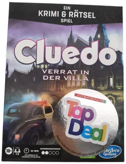 Hasbro, Cluedo "Verrat in der Villa" Krimi & Rätsel Spiel
