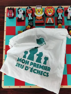MON PREMIER JEU D´ÉCHECS - Schachspiel aus Holz für Kinder - vilac – Vorschau 6