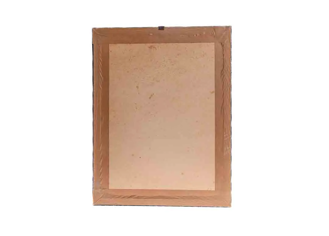 Bild Druck Maria Heiligenbild hinter Glas im Rahmen – Bild 3