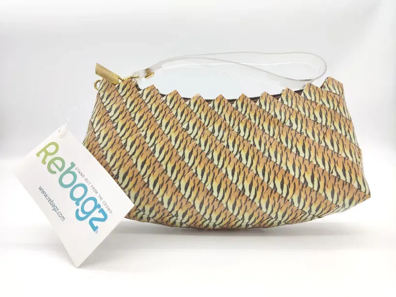 Rebagz Upcycling Damen Clutch, multicolor  - Bild 1