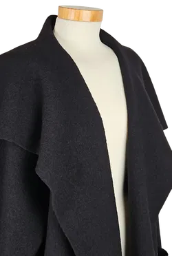 Eva Tralala Damen Wollmantel, schwarz - Gr. M   - Bild 4