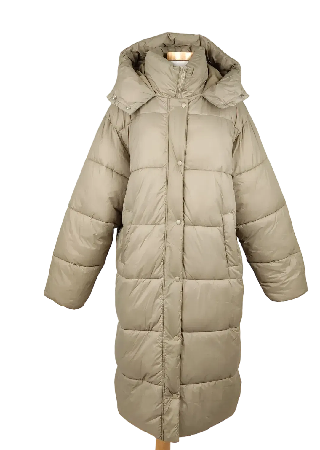Gina Tricot Damen Mantel, khaki - Gr. S - Bild 1