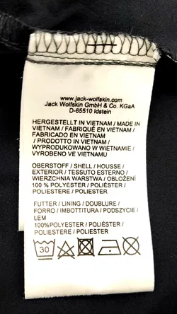 Jack Wolfskin Herren Outdoorhemd schwarz - Gr. L/EUR 50 - Bild 6