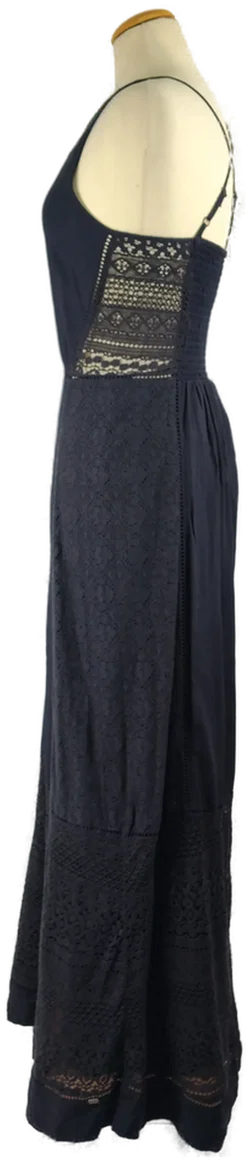 Maxikleid Superdry Baumwolle Unifarben | Sommerabend-Eleganz – Vorschau 2
