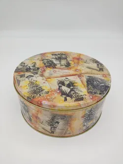 Vintage Weihnachtsbaum Figuren und Ornamente aus Holz - Bild 3