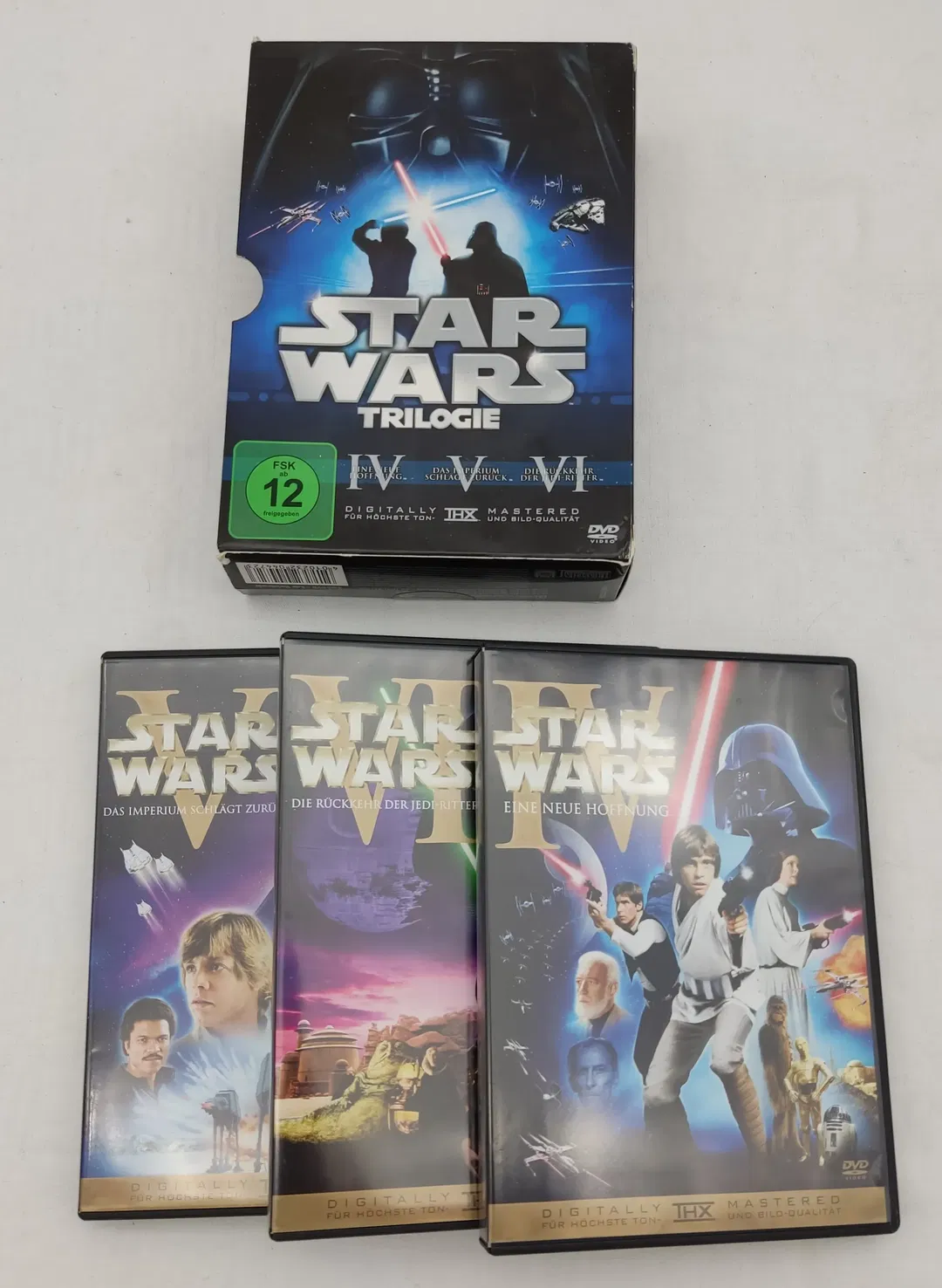 DVD - Star Wars Trilogie - 3 Filme Boxset - Bild 1