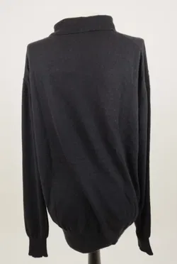 Hemisphere Pullover im Polo-Stil - Gr. 54 / 100% Kaschmir - Bild 3