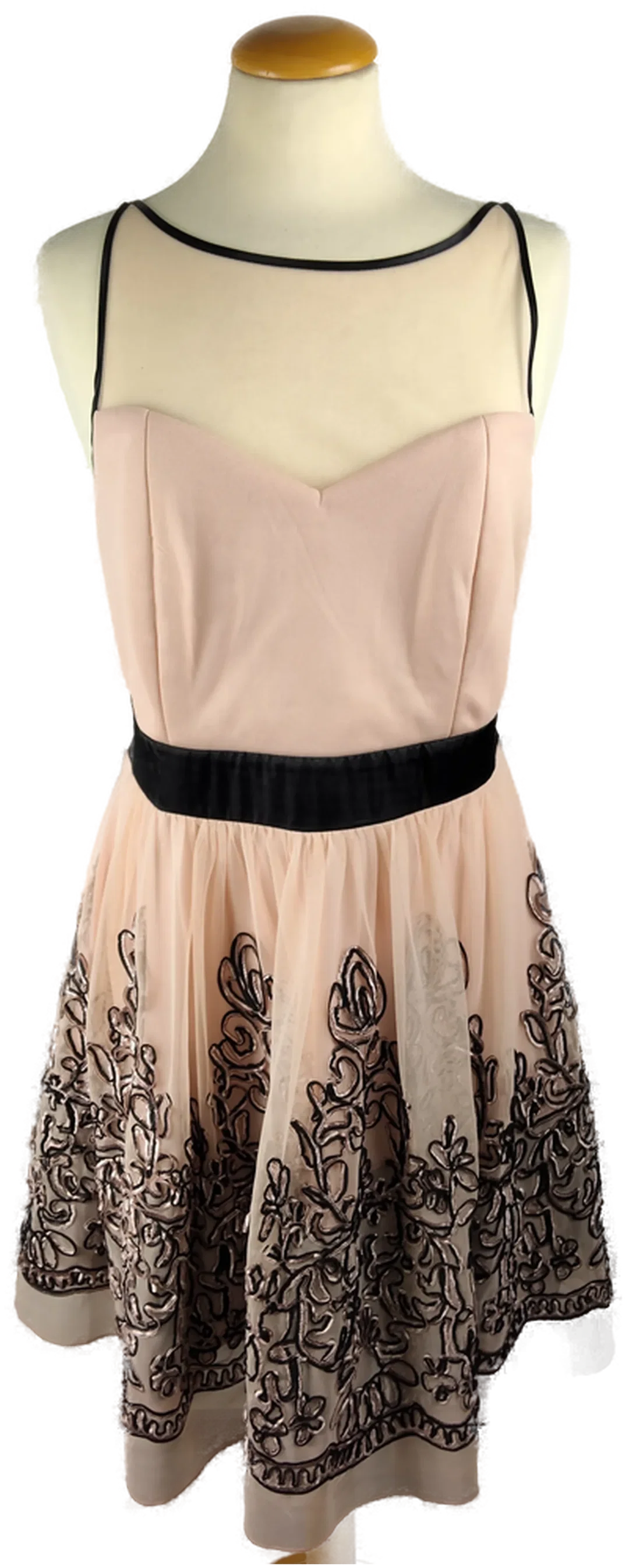 Damen Minikleid Bodyflirt Unifarben | Party-Schatz - Bild 1