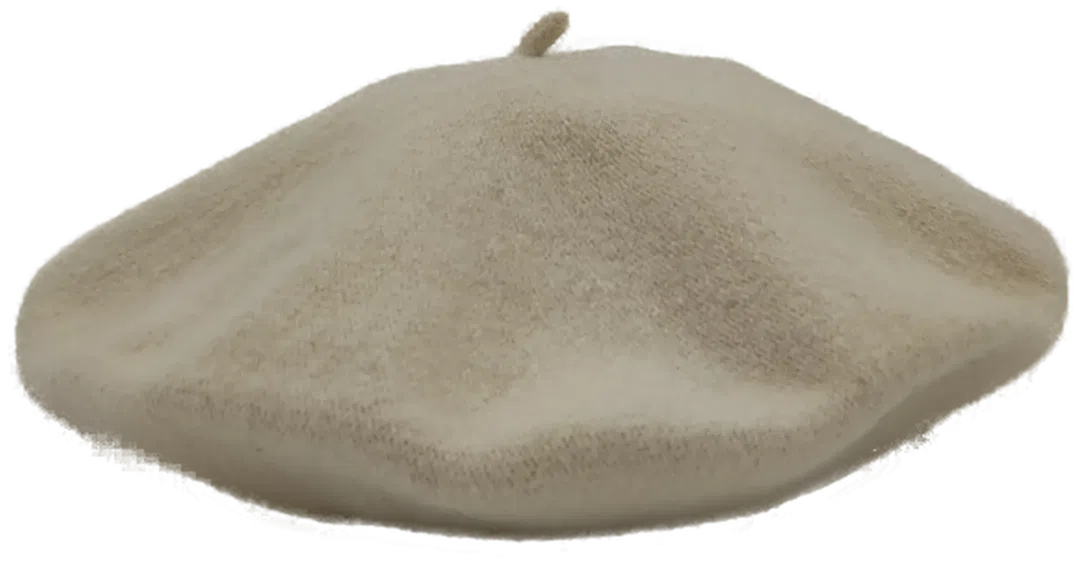 Woolmark Damen Barett, dunkelbeige - Bild 1