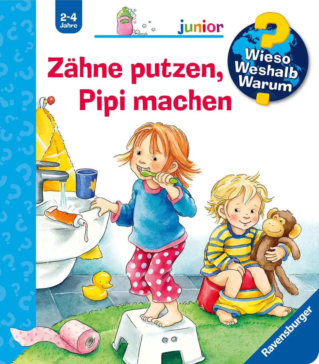 Wieso? Weshalb? Warum? junior, Band 52 - Zähne putzen, Pipi machen - Frauke Nahrgang – Bild 1
