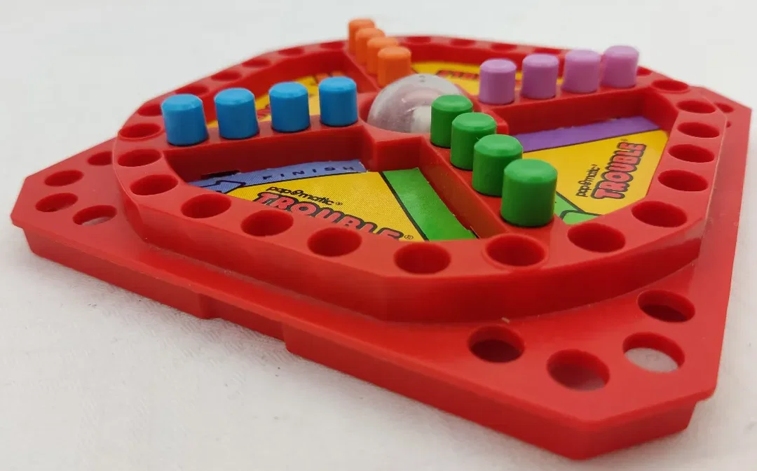 Vintage Pop Matic Trouble by Milton Bradley  – Bild 3