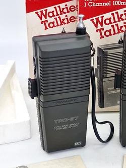 Realistic TRC-87 1-Kanal CB-Walkie-Talkie Set (2 Stück) - Schwarz - OVP - Bild 3