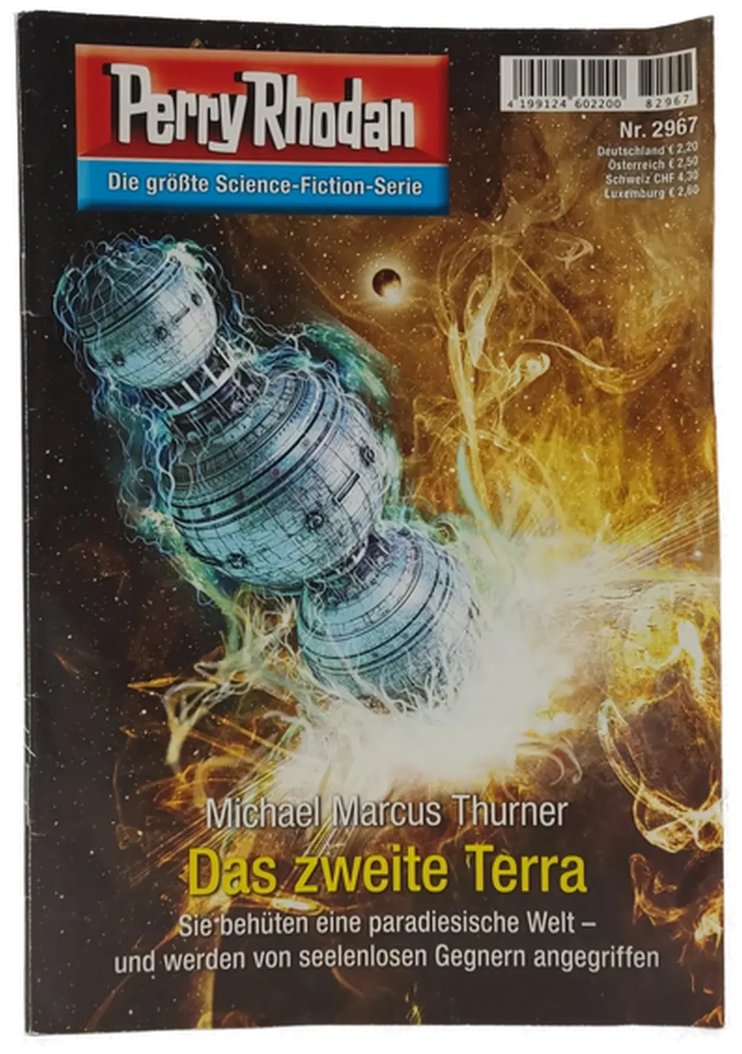 Romanheft Perry Rhodan Das zweite Terra Erstauflage Nr.2967 - Bild 2
