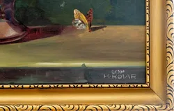 Bild Stillleben sign. K. Kolar COP - Bild 2