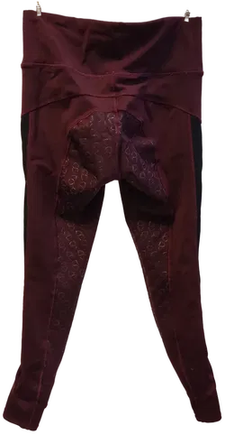 Damengymnastikhose weinrot gepunktet - Gr. 42 - Bild 2