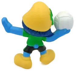 Schleich Peyo Schlümpfe Olympische Spiele - Sturm-Schlumpfine spielt Handball - Bild 2