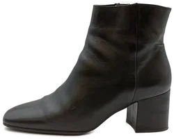 Högl Damenlederstiefel schwarz Gr. 38,5 – Vorschau 7
