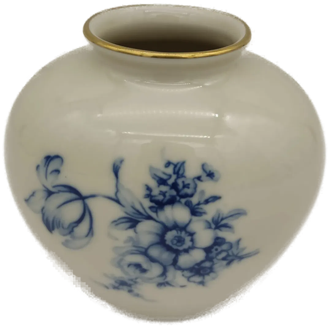 Johann Haviland bavaria Tischvase mit Goldrand - Bild 1