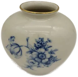 Johann Haviland bavaria Tischvase mit Goldrand - Bild 1