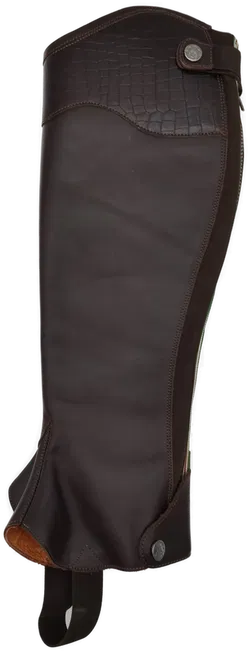 Leder Chaps Damen braun Gr. M++5038 - Bild 4