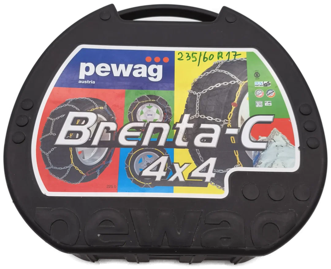 Pewag, Schneeketten "Brenta-C 4x4", Koffer für Reifengröße 235/60 R17 gekennzeichnet. – Bild 1