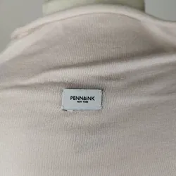 PENN&INK rosa Maxikleid langärmelig - Größe M / 60% Rayon, 23% Polyester, 15% Nylon, 2% Elasthan - Bild 4