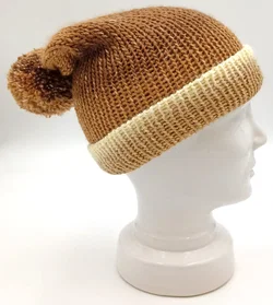 Handgestrickte Pudelmütze – Vorschau 1