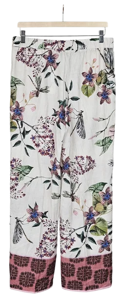ZARA Damen Hose, weiß - Gr. L  - Bild 2
