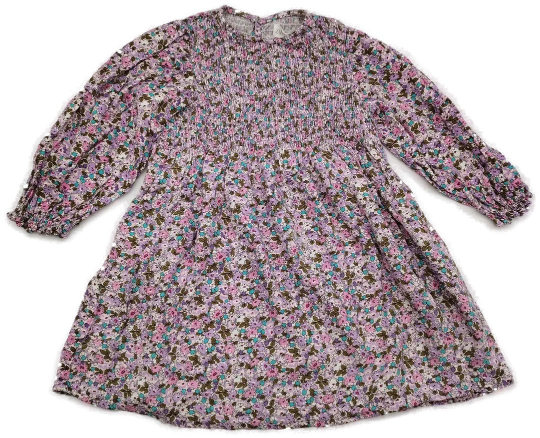 ZARA Kinderkleid - Gr. 110 / 100% Viskose - Bild 1